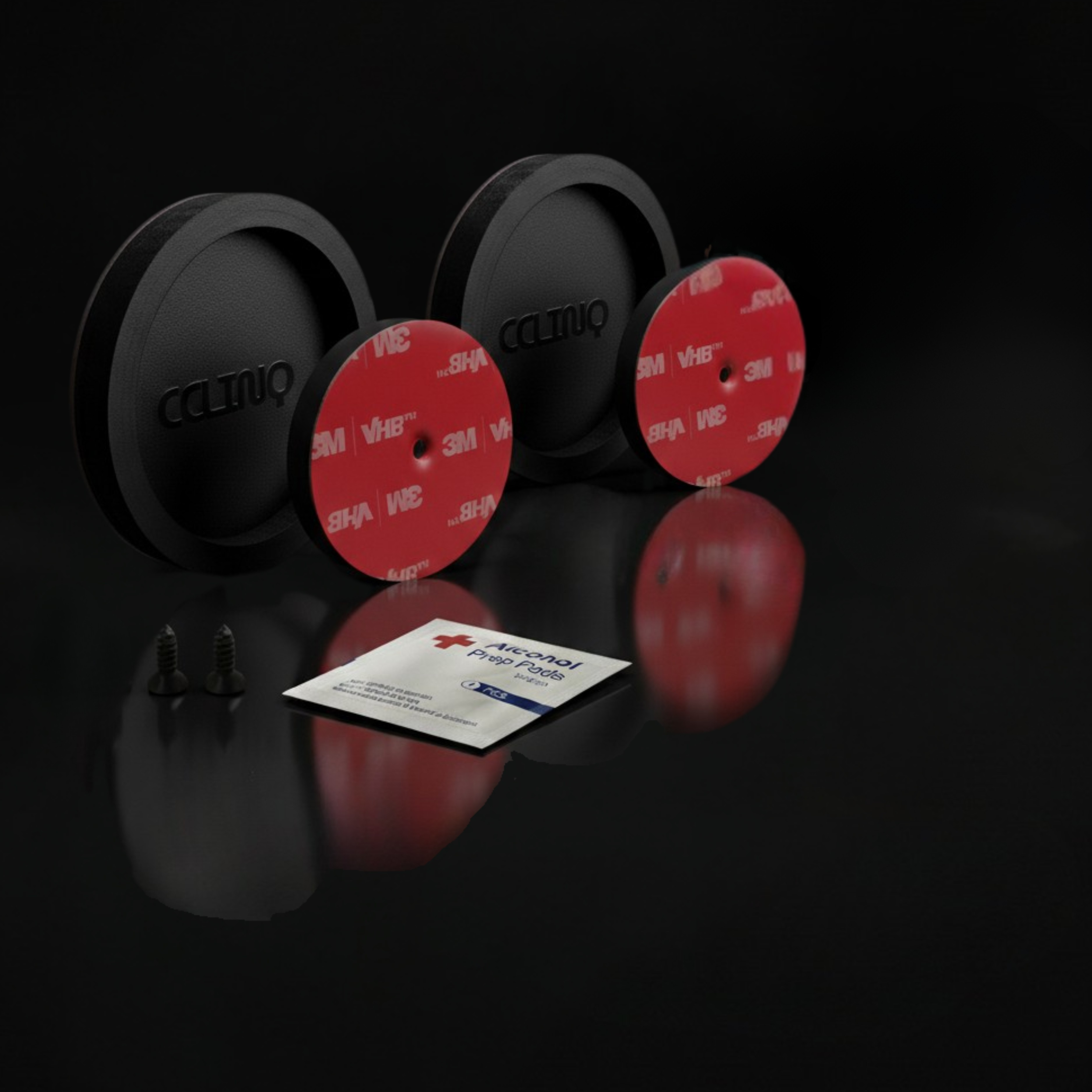 Magnet Kennzeichenhalter Set für die Ausstattung eines Fahrzeugs für Lang und Hochformat